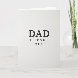 Best Dad Ever Simple Card