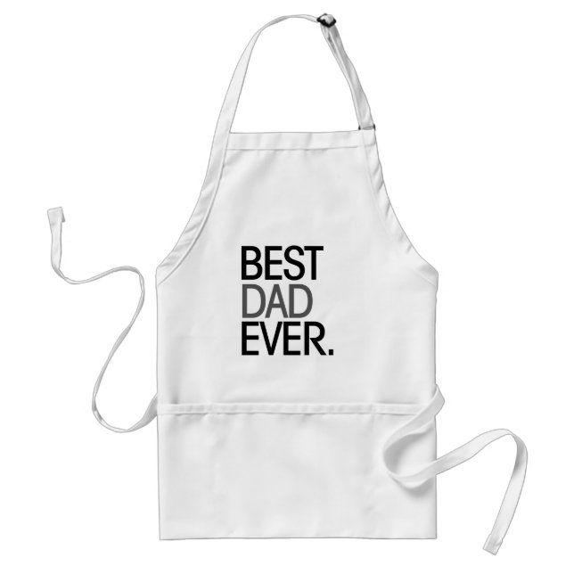 Best Dad Ever Standard Apron (Front)