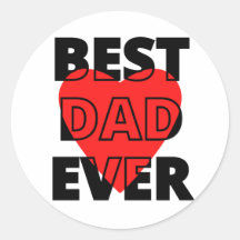 Best Dad Ever Sticker