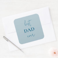  Best Dad Ever Sticker |  Father's Day Gift