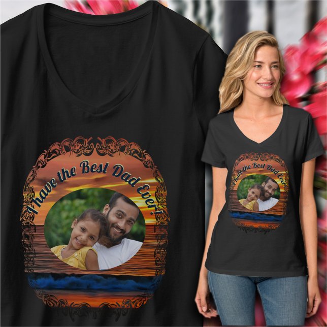Best Dad Ever Sunset 1577 T-Shirt (Creator Uploaded)
