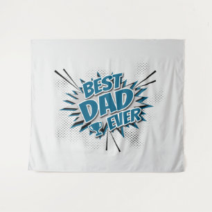 Best Dad Ever Tapestry