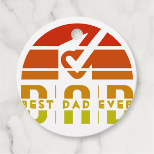 Best Dad Ever: The Man, The Myth, The Legend Favour Tags