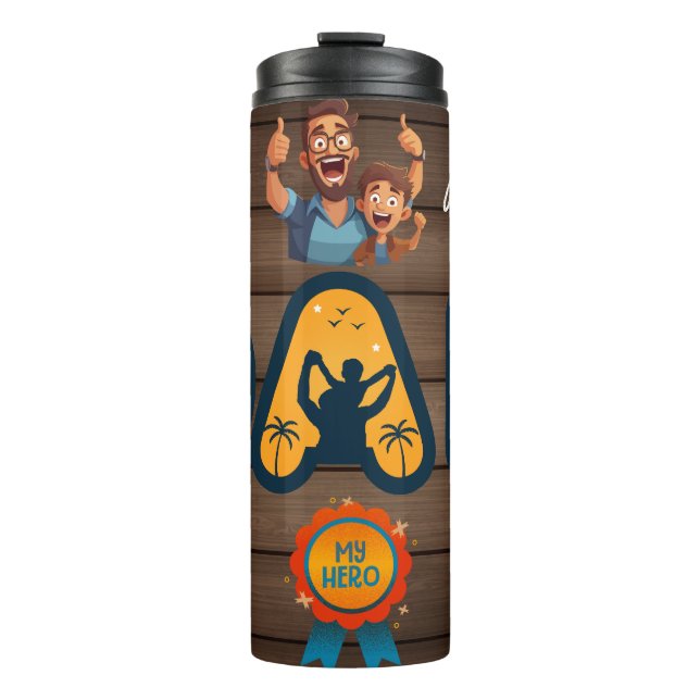 Best Dad Ever Thermal Tumbler (Front)