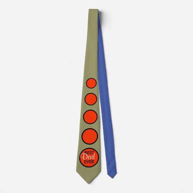 Best Dad Ever Tie (Front)