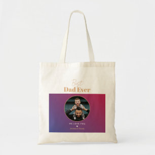 Best dad ever tote bag