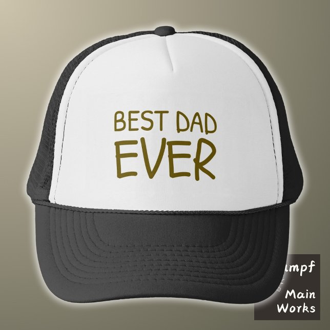 Best Dad Ever Trucker Hat (Creator Uploaded)