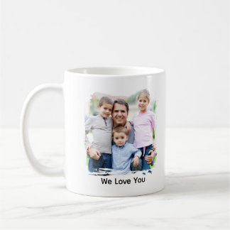 Best Dad Ever Two Photo Personalised Keepsake  Coffee Mug