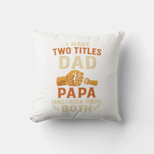 Best Dad Ever – Vintage Father’s Day Design Cushion