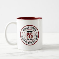 Best Dad Ever Vintage Western Logo Father's Day