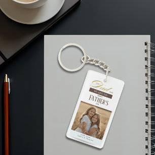 Best Dad Ever We Love You Fathers Day Photo Key Ring
