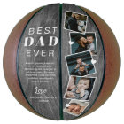 Best Dad Ever Woodgrain Fathers Day Photo Collage 
