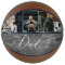 Best Dad Ever Woodgrain Fathers Day Photo Collage