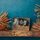 Best Dad Ever Woodgrain Fathers Day Photo Collage