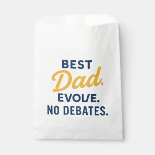 BEST Dad Evolve No Debates Father's Day Favour Bag