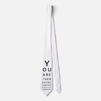 Best Dad Eye Test Tie