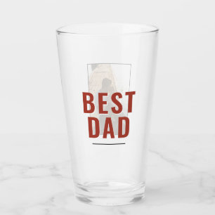 Best Dad Father`s Day Photo  Glass