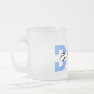 Best dad father's Day  Frosted Glass Coffee Mug