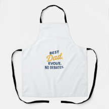 Best Dad – Funny Quote Apron Gift