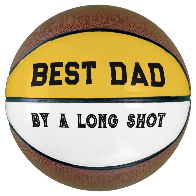 Best Dad Gift Basketball (Front)