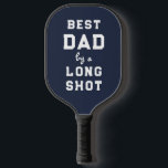 Best Dad Gift Pickleball Paddle<br><div class="desc">Creative "Best Dad" pickleball humour for your favourite father,  grandfather,  husband or stepdad.</div>