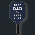 Best Dad Gift Pickleball Paddle<br><div class="desc">Creative "Best Dad" pickleball humour for your favourite father, grandfather, husband or stepdad.</div>