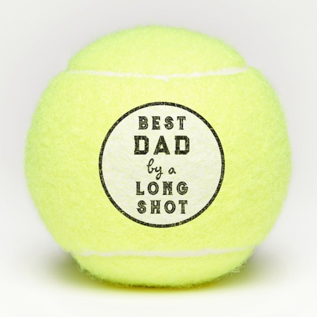 Best Dad Gift Tennis Balls (Front)