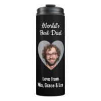 Best Dad Heart Photo Father's Day Face Photo