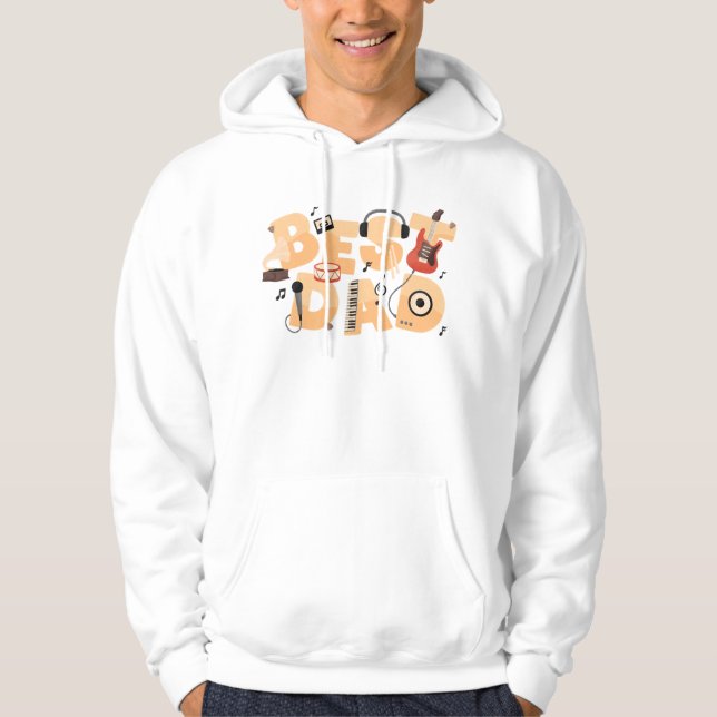 best dad hoodie (Front)
