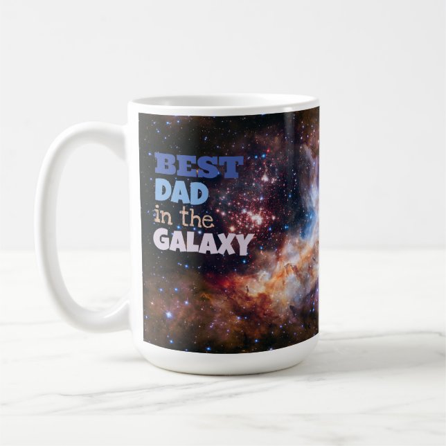 Best Dad in the Galaxy   Coffee Mug (Left)