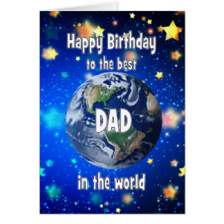 Best Dad In The World Birthday