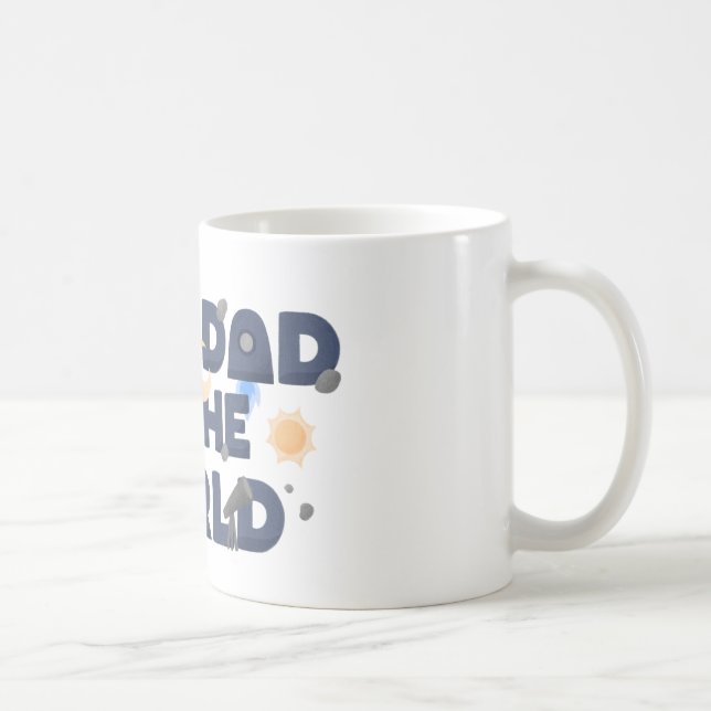 best dad in the world coffee mug (Right)