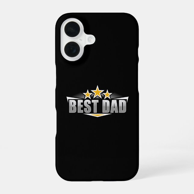 Best Dad iPhone 16 Case (Back)