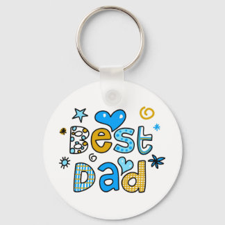 Best Dad Key Ring