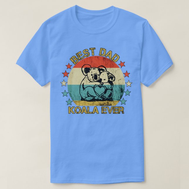 Best dad koala ever T-Shirt (Design Front)