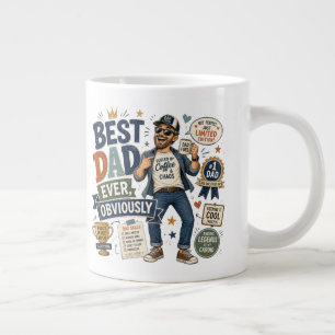 Best Dad Large Coffee Mug