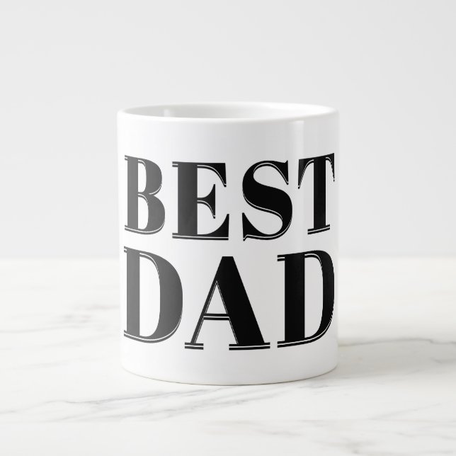 Best Dad Large Coffee Mug (Front)