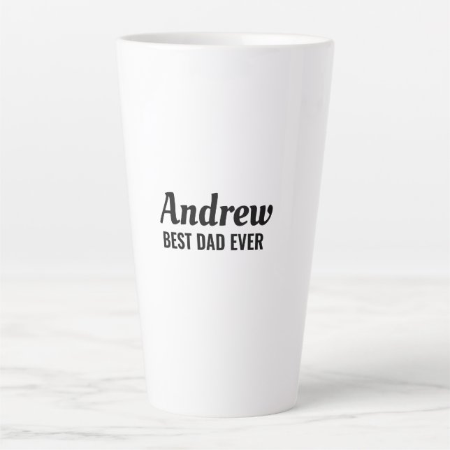 Best Dad   Latte Mug (Front)