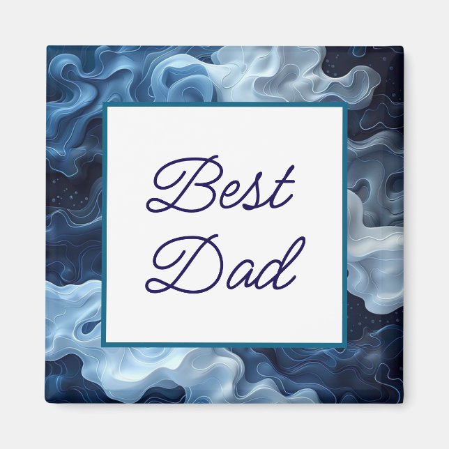 Best dad magnet (Front)