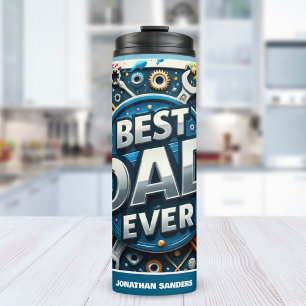 Best Dad Mechanic - Tool Design for Handy Dads Thermal Tumbler