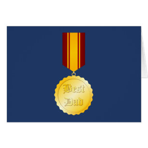 Best Dad Medal Brooch Father’s Day