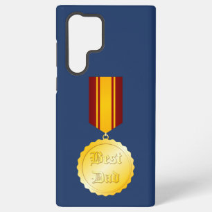 Best Dad Medal Brooch Father’s Day Samsung Galaxy Case