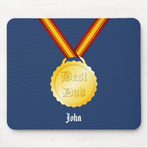 Best Dad Medal Father’s Day Mouse Mat