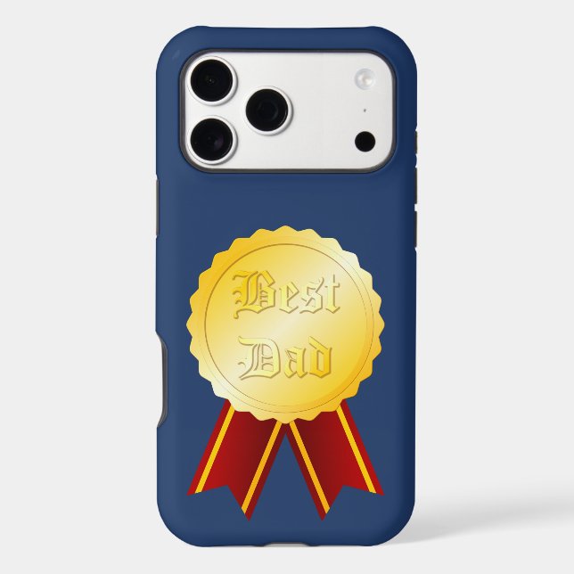 Best Dad Medal Ribbon Father’s Day (Back)