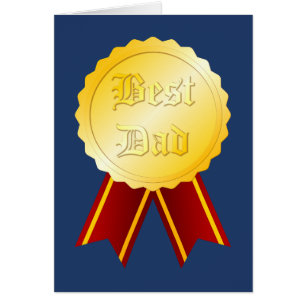 Best Dad Medal Ribbon Father’s Day