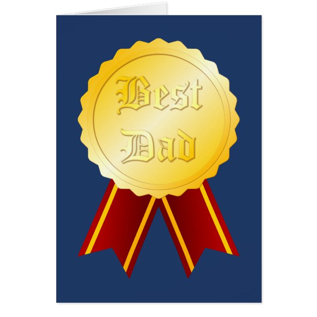 Best Dad Medal Ribbon Father’s Day (Front)