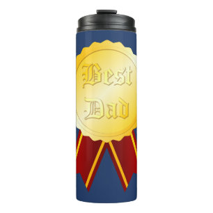 Best Dad Medal Ribbon Father’s Day Thermal Tumbler