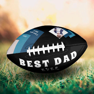 Best Dad Modern Geometrical Photo Father`s Day American Football