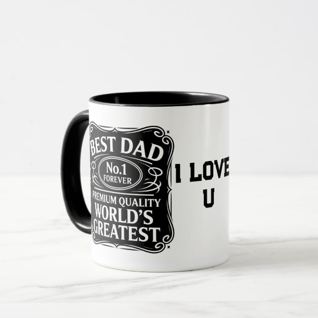 Best Dad Mug (Front Left)