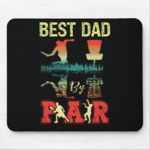 Best Dad Par Discgolf Discgolfer Frisbee Golfing Mouse Mat